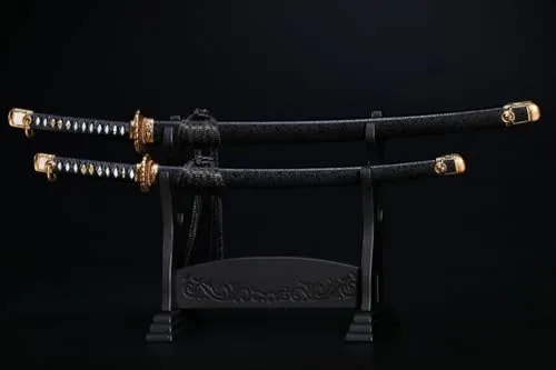 1/6 Scale Figure Accessory: Japanese Samurai Ronin Die-cast Alloy Katana-Wakizashi Series Model Collectible