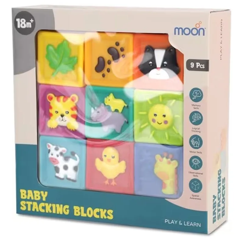 Animal Theme Soft Educational Blocks