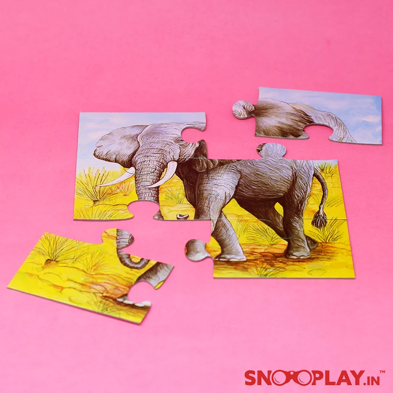 Animals Puzzles (Series 1) - Set of 4 Jigsaw Puzzles