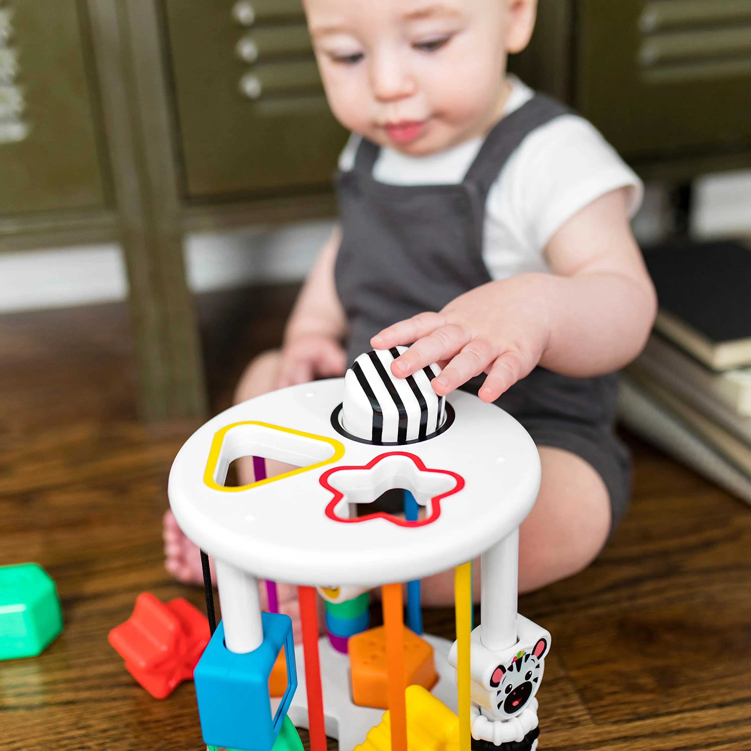 Baby Einstein Zen & Cal's Playground Sort & Discover Shapes Sensory Toy Set