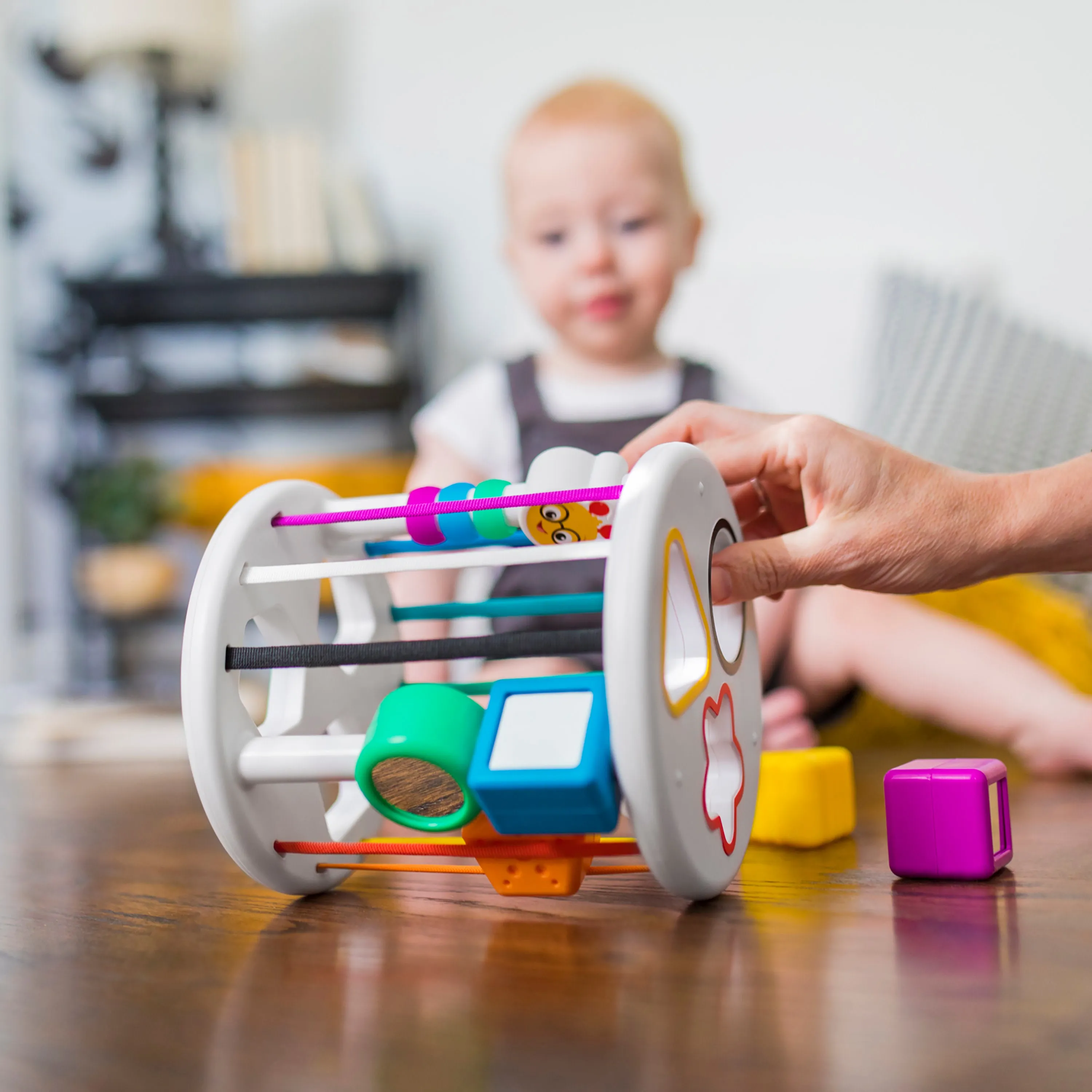 Baby Einstein Zen & Cal's Playground Sort & Discover Shapes Sensory Toy Set