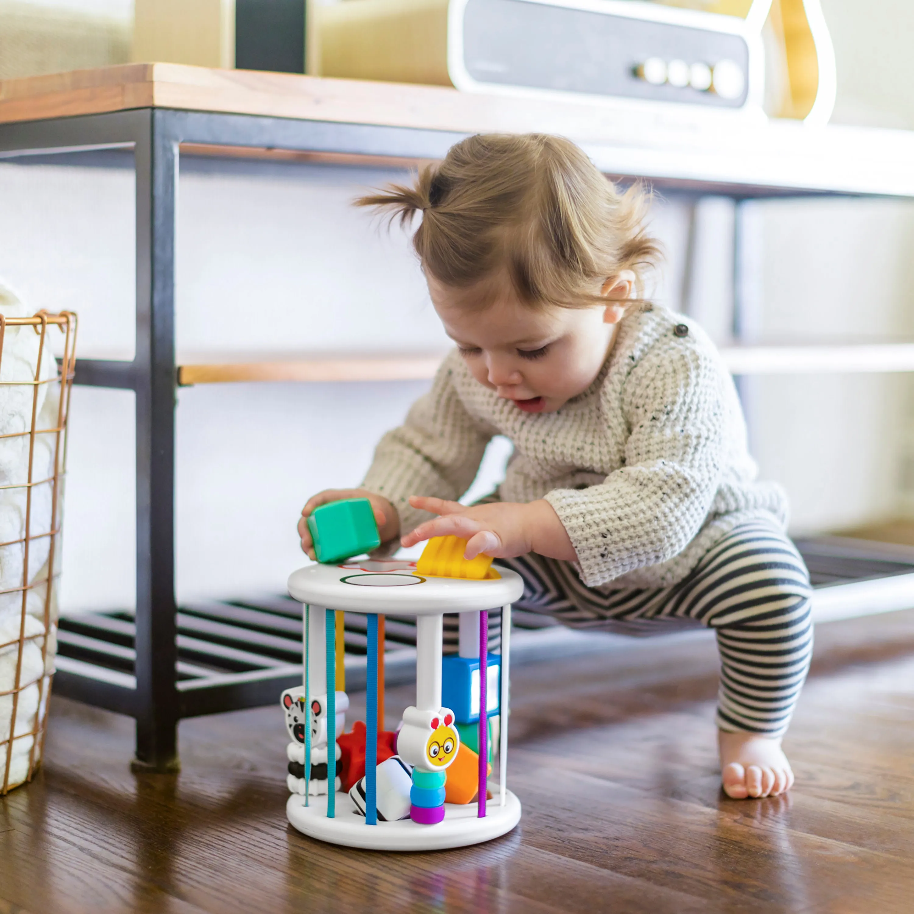 Baby Einstein Zen & Cal's Playground Sort & Discover Shapes Sensory Toy Set