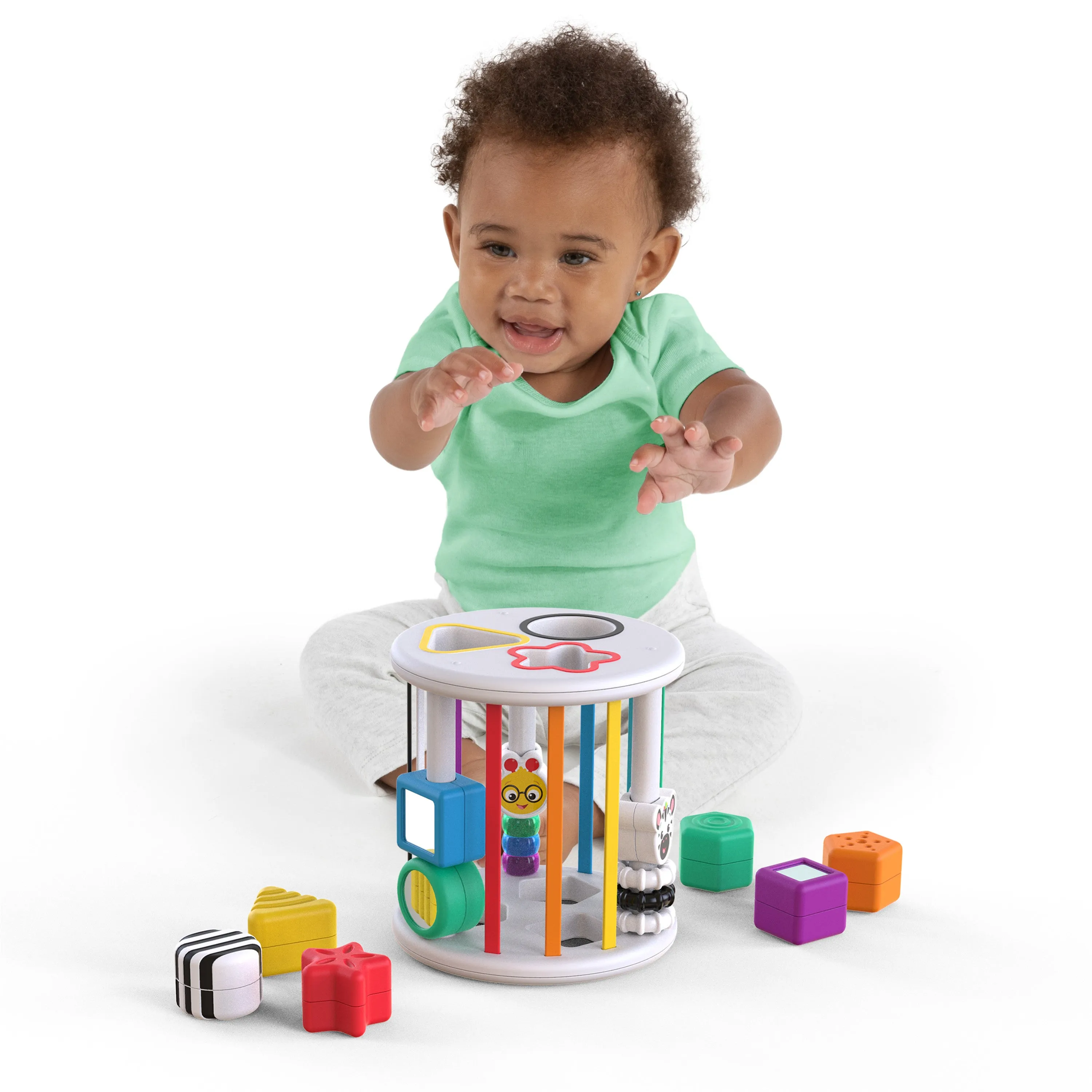 Baby Einstein Zen & Cal's Playground Sort & Discover Shapes Sensory Toy Set