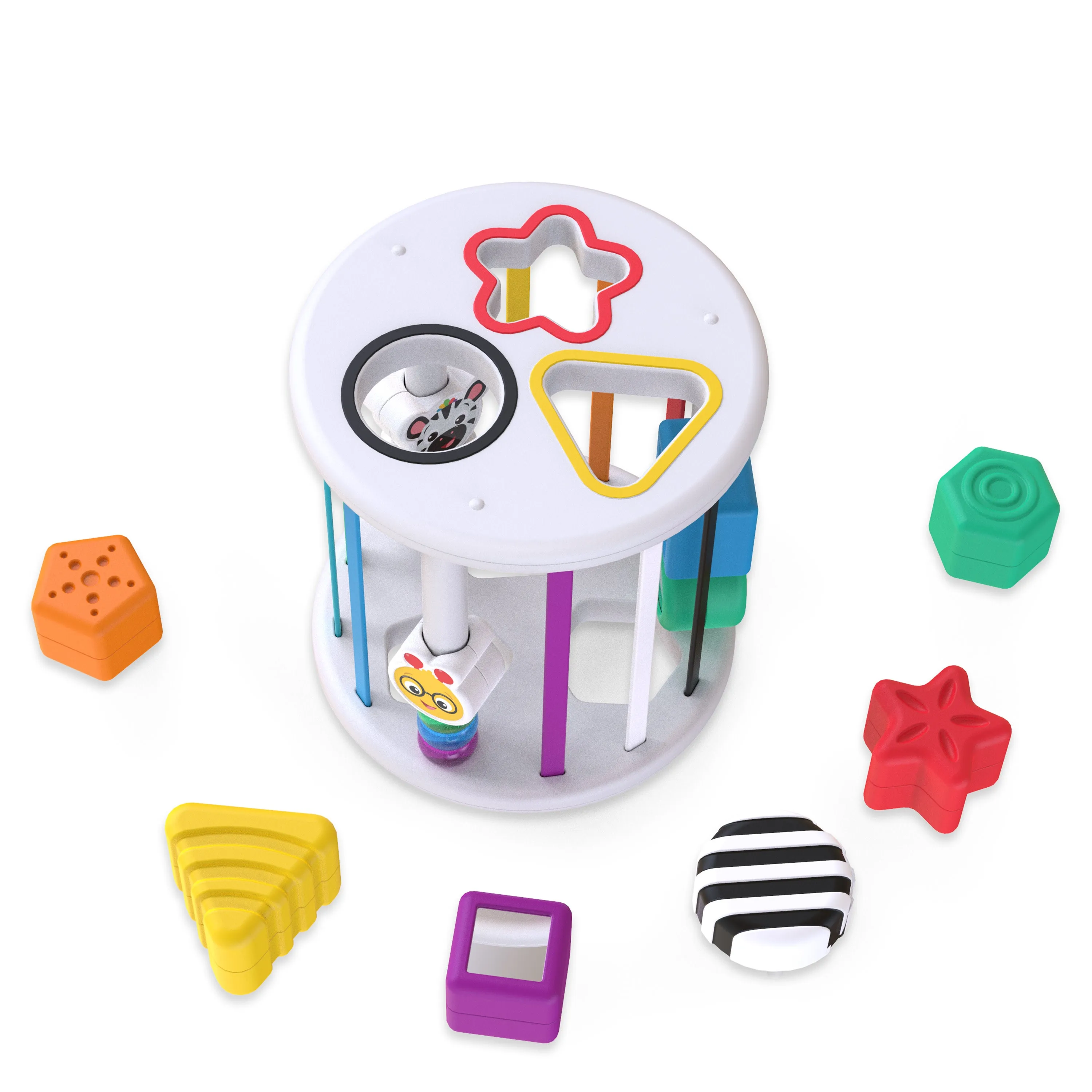 Baby Einstein Zen & Cal's Playground Sort & Discover Shapes Sensory Toy Set