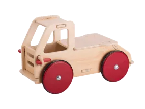 Baby Ride-On and Play Truck Natural