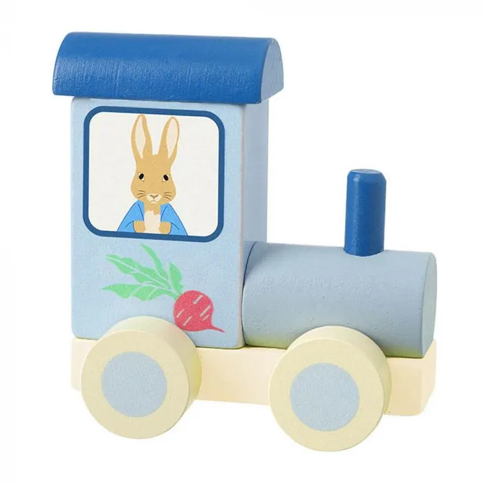 BEATRIX POTTER  PETER RABBIT TRAIN PUSH TOY