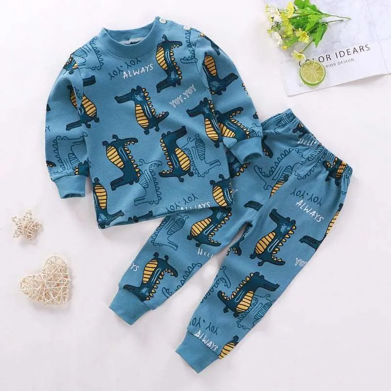 Boys And Girls Children's Cotton Children Pajamas