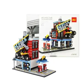 Building Blocks Toy Set (The Car Service Centre 2120 Pcs)