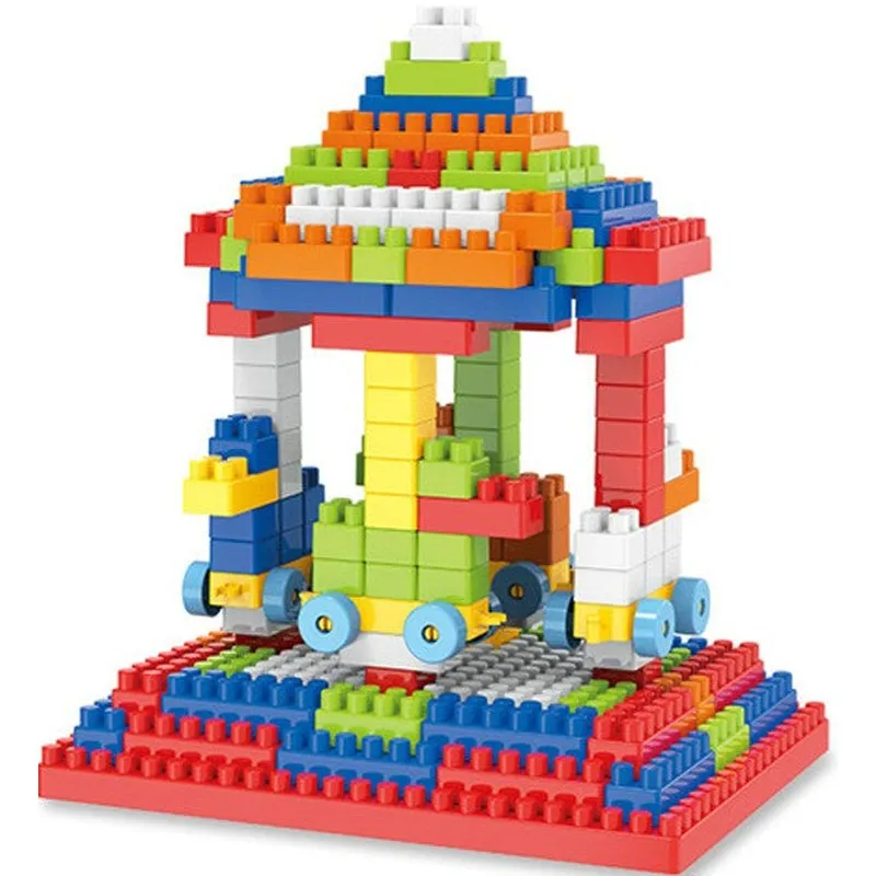 Building Blocks Toys for Kids | Educational and Learning Puzzle | 300 Pcs (Multicolor)