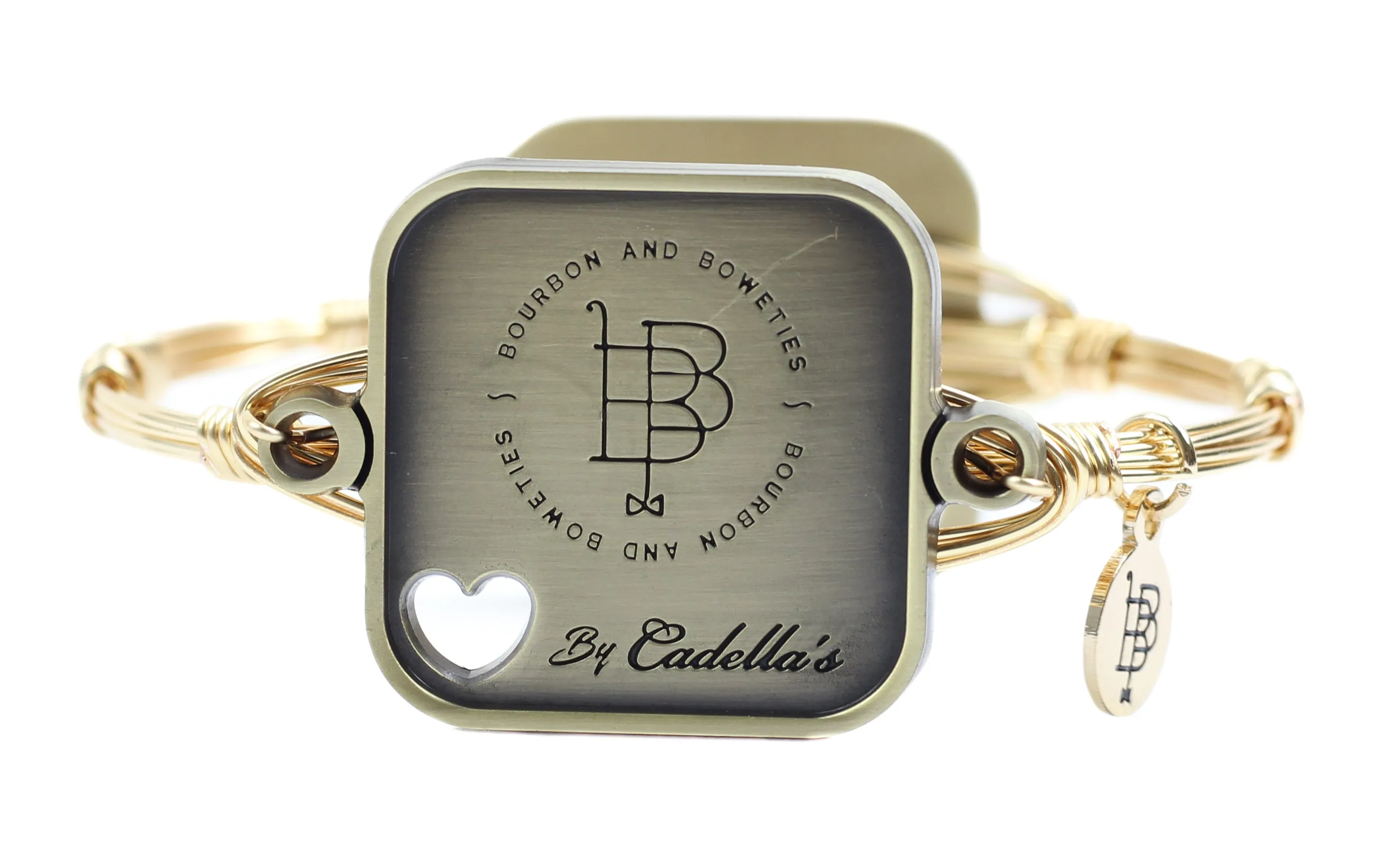 Cadella's xx Bourbon and Boweties Double Photo Tile Bangle