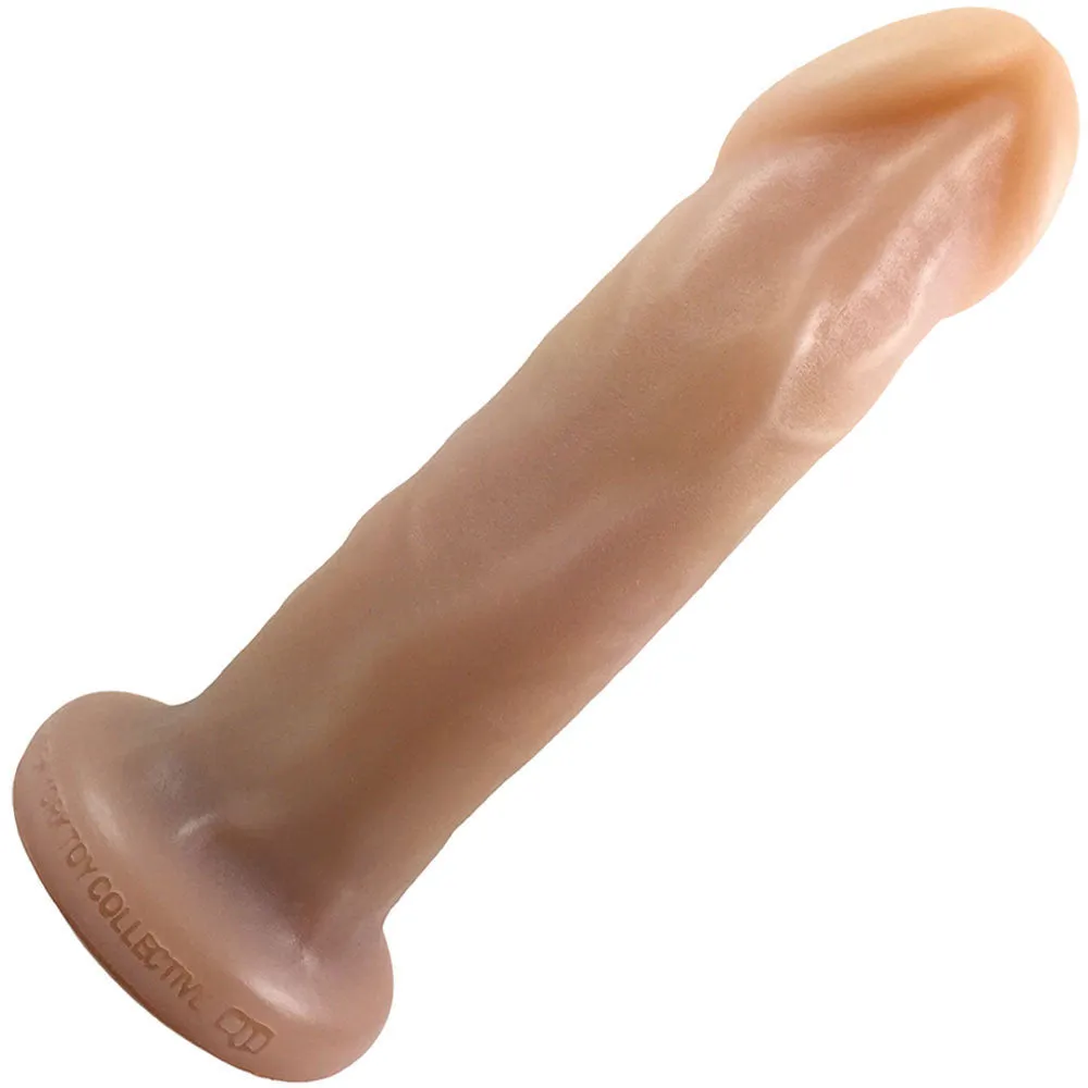 Carter Pack And Play Silicone Dildo by New York Toy Collective - Caramel