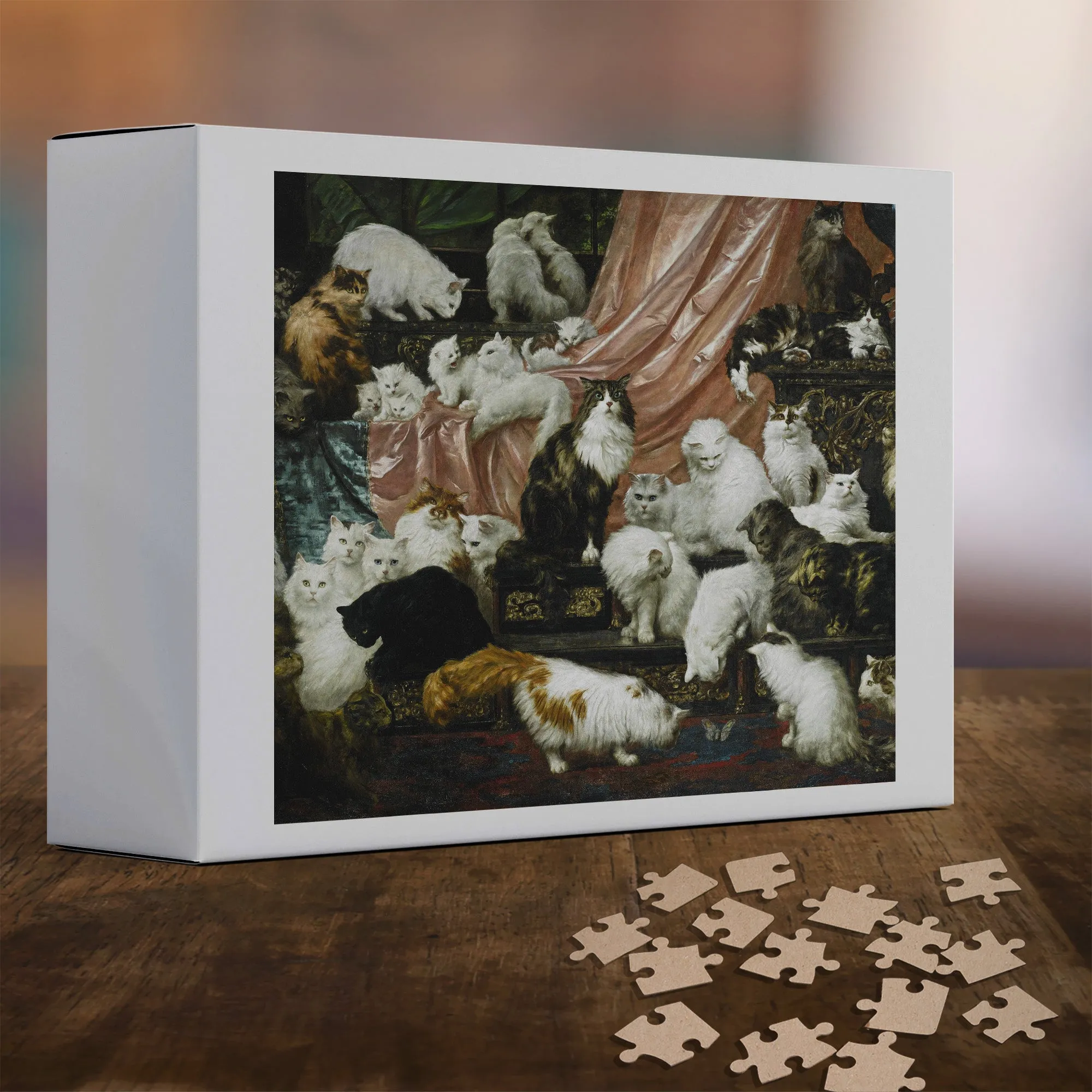 Cat Portrait Jigsaw Puzzle