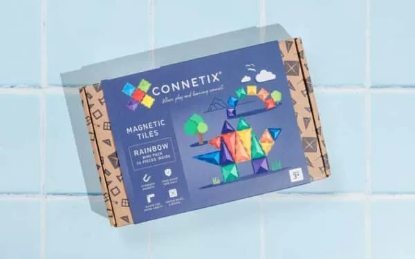 Connetix Rainbow Mini Pack – 24 Piece Set