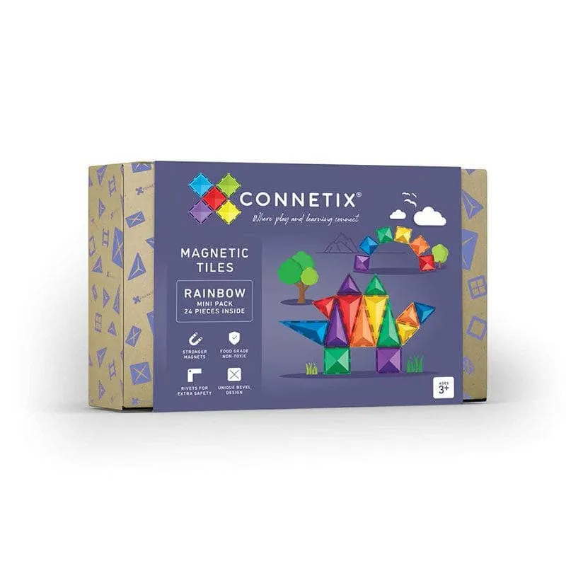 Connetix Rainbow Mini Pack - 24pc