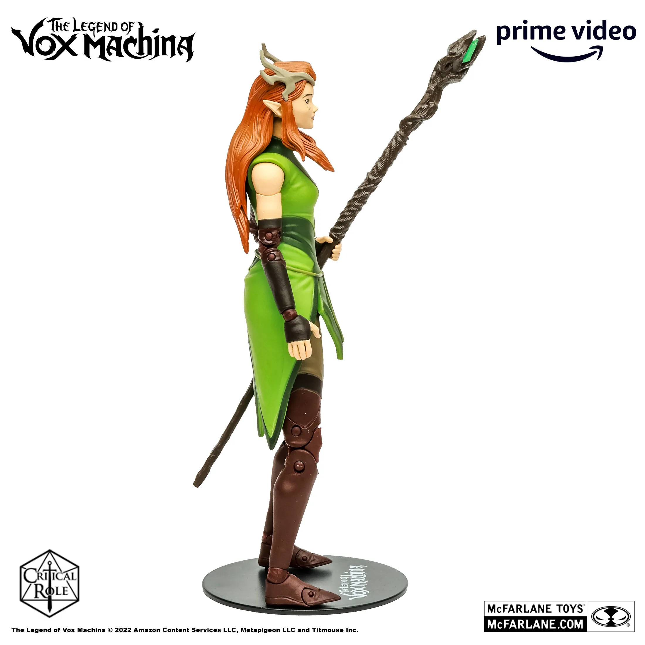 Critical Role Keyleth (The Legend of Vox Machina) 7" Inch Scale Action Figure - McFarlane Toys