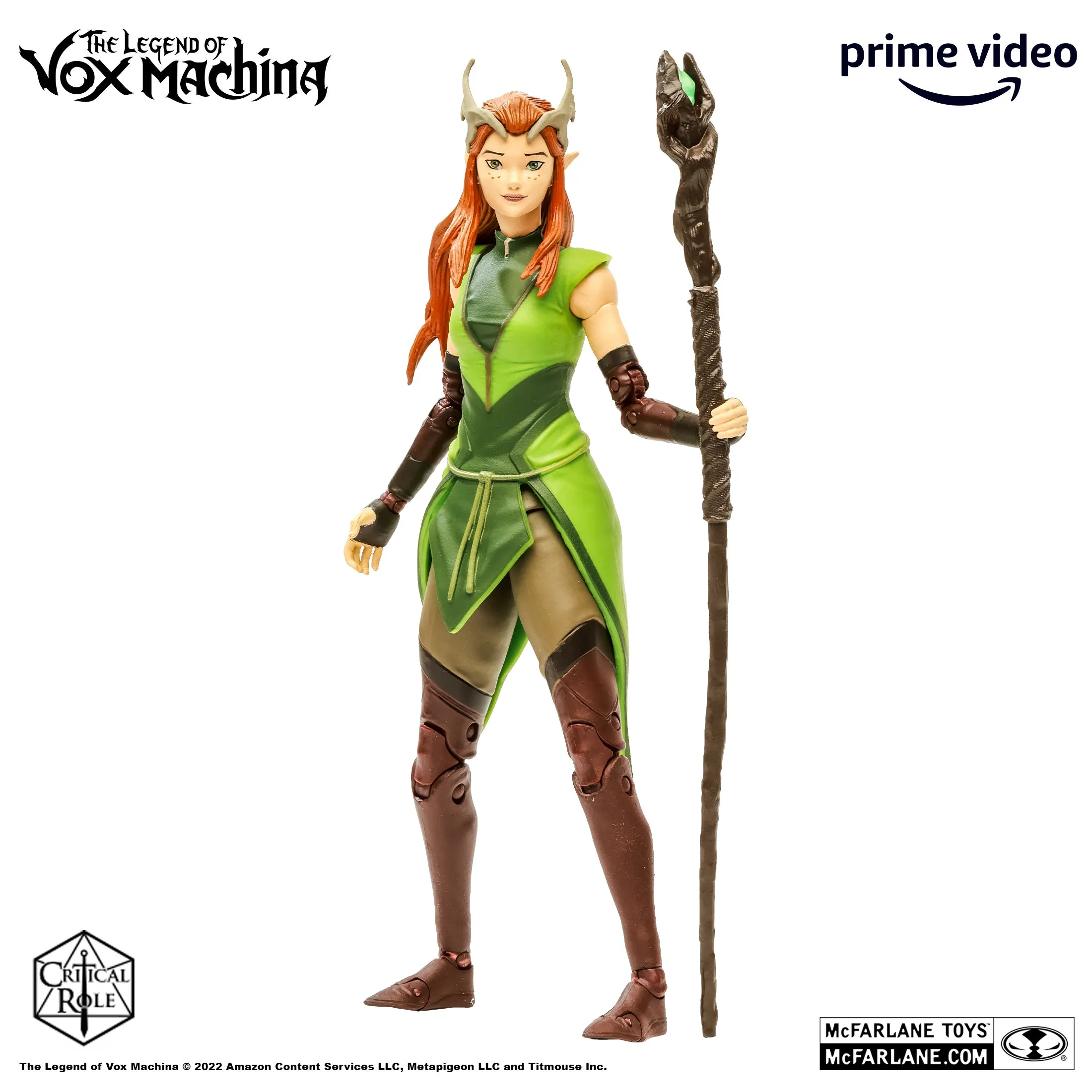 Critical Role Keyleth (The Legend of Vox Machina) 7" Inch Scale Action Figure - McFarlane Toys