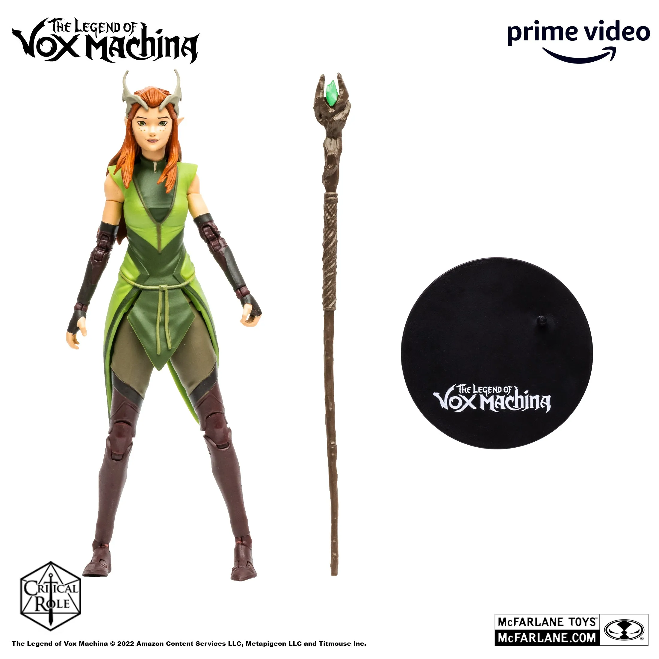 Critical Role Keyleth (The Legend of Vox Machina) 7" Inch Scale Action Figure - McFarlane Toys