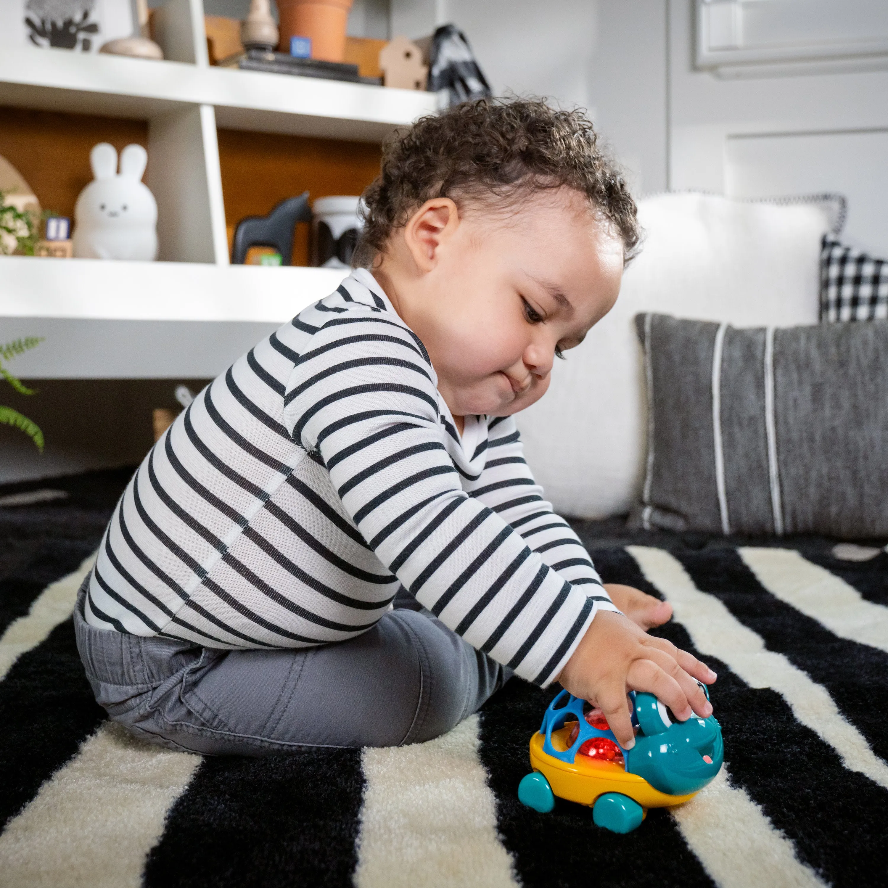 Curious Car Neptune Oball Toy Car & Rattle