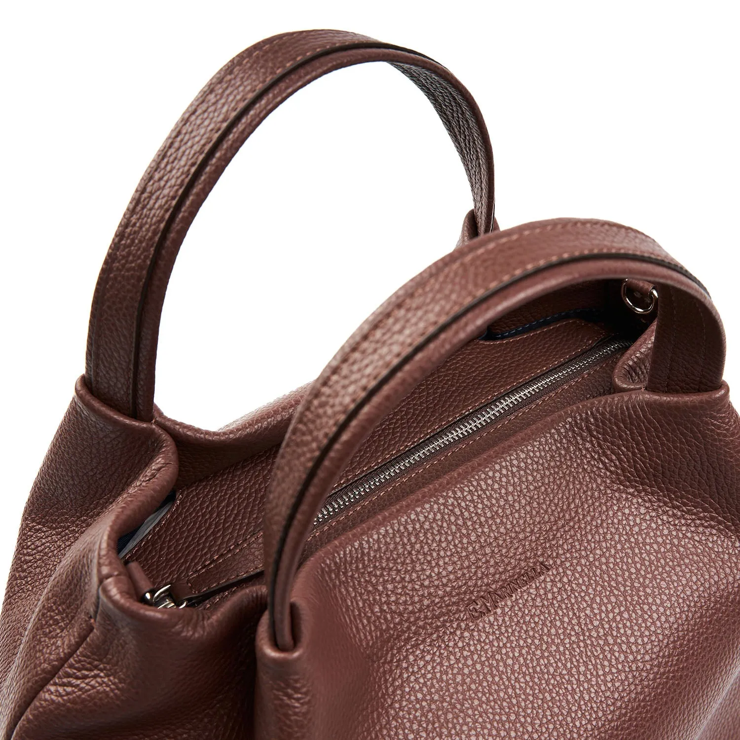 DARK BROWN SOFT BAG