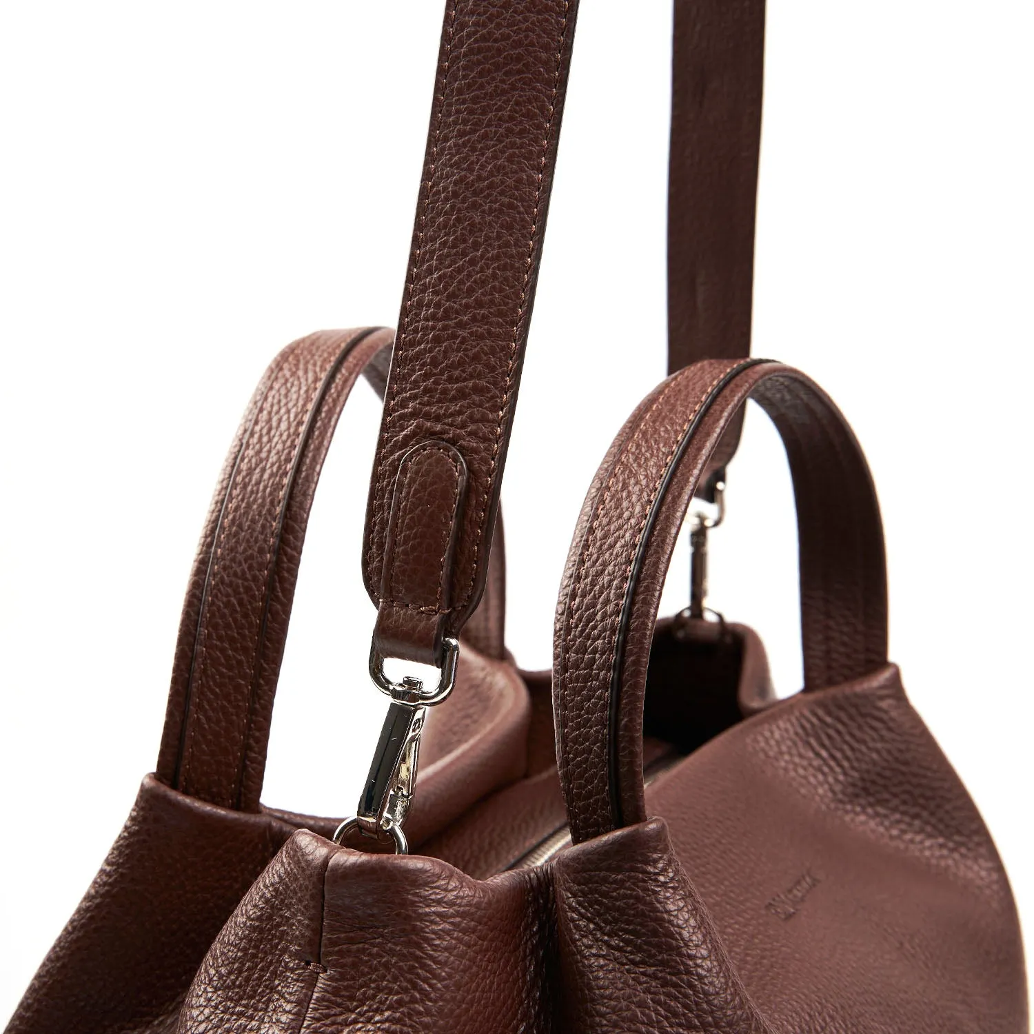 DARK BROWN SOFT BAG