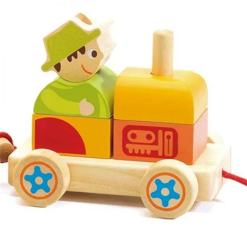 Djeco Pull Along Activity Train