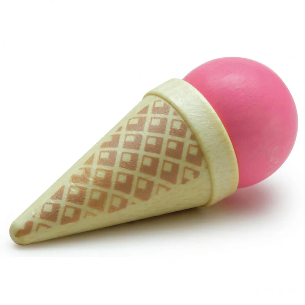 Erzi Ice Cream Cone, Pink