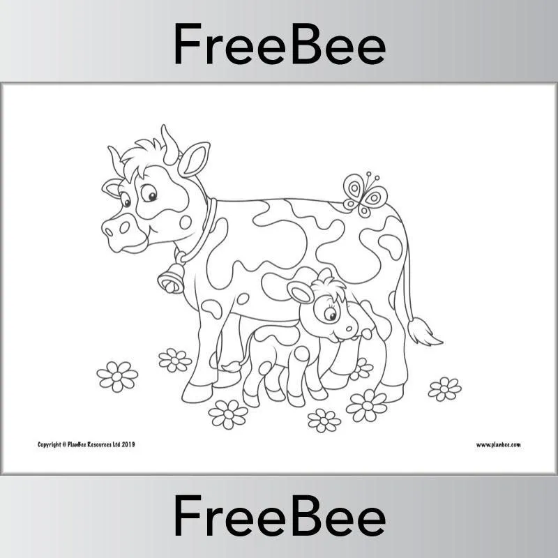 Farm Colouring Pages