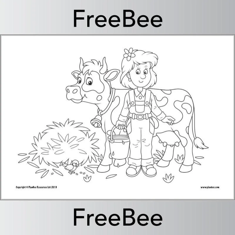 Farm Colouring Pages