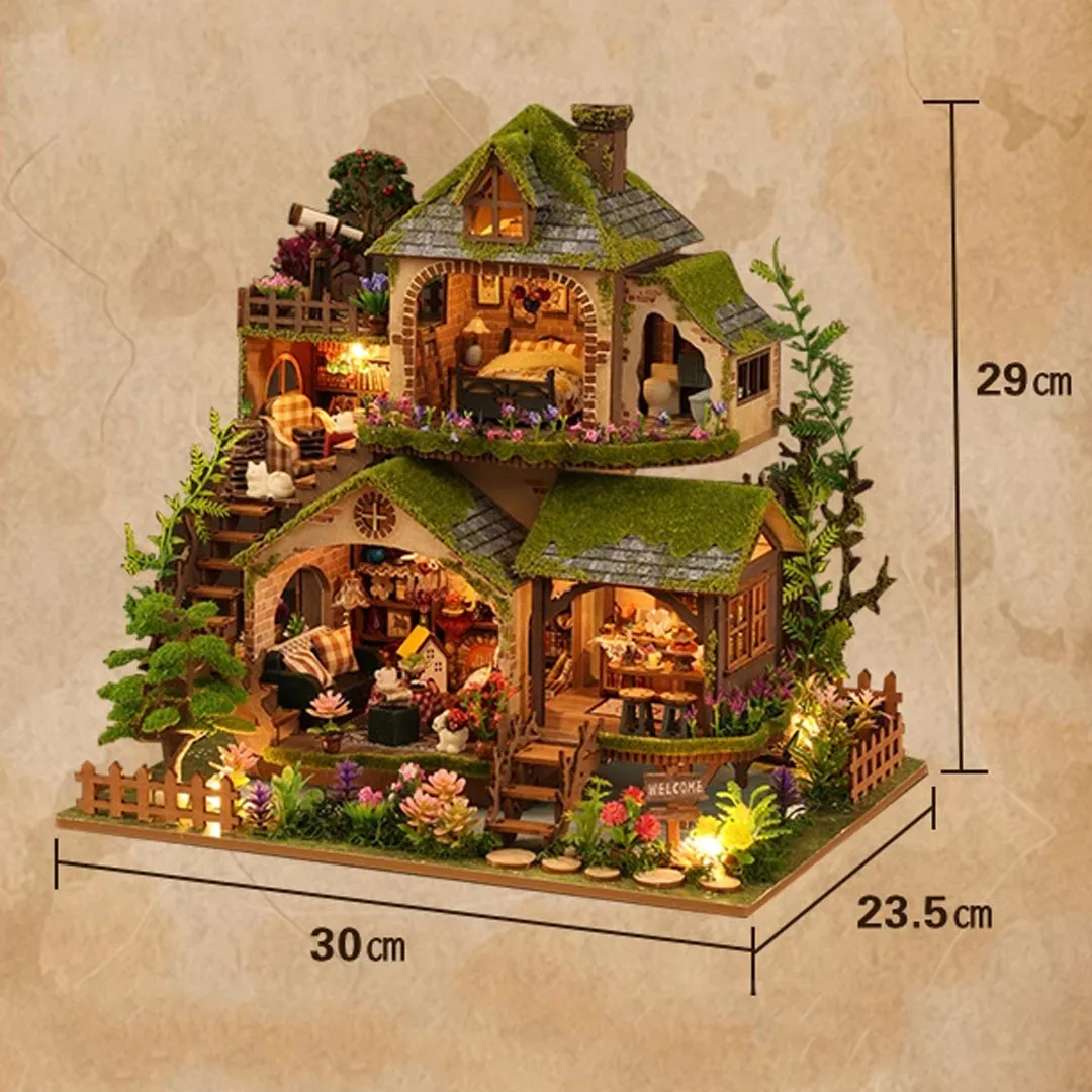 Forest Adventures DIY Miniature Dollhouse Kit