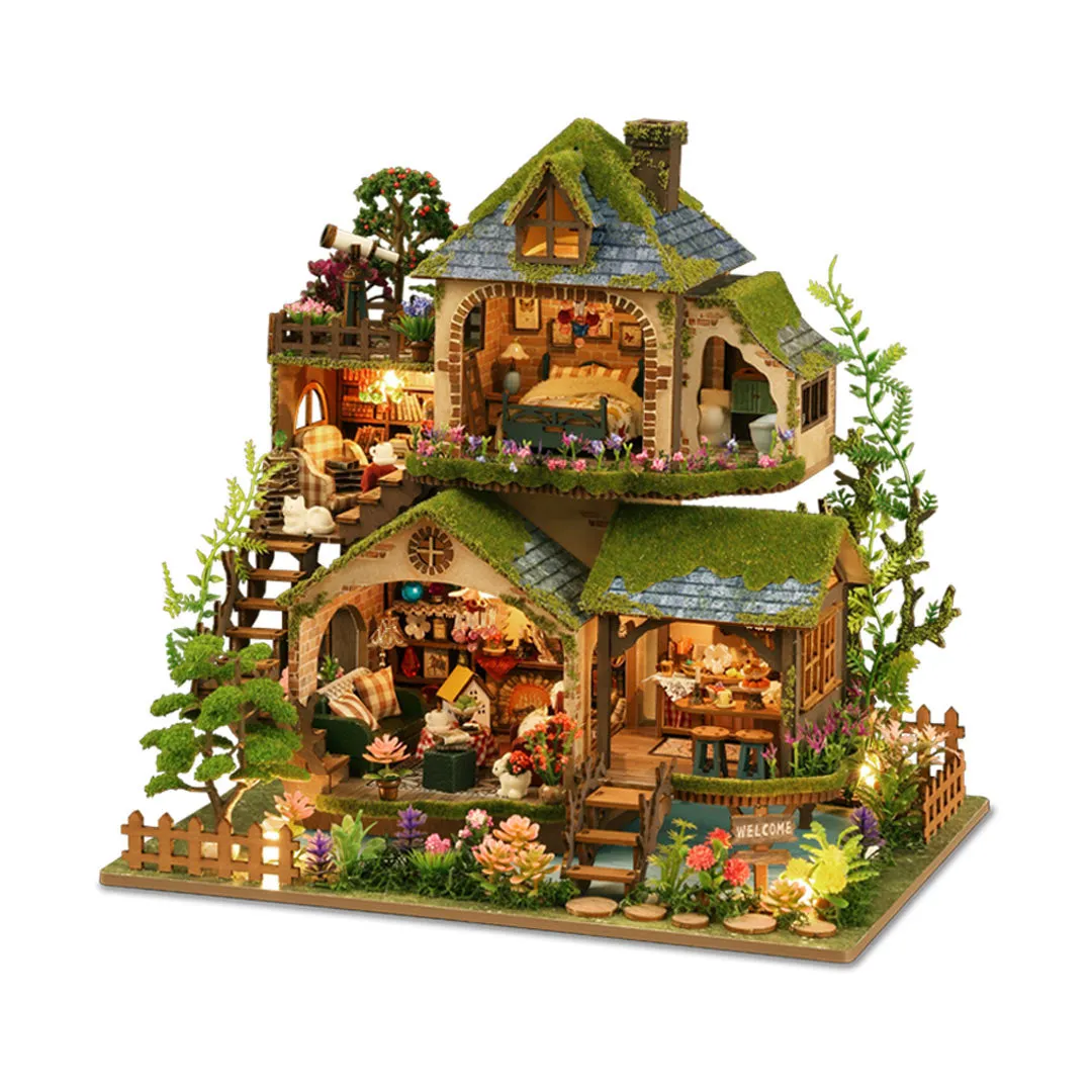 Forest Adventures DIY Miniature Dollhouse Kit