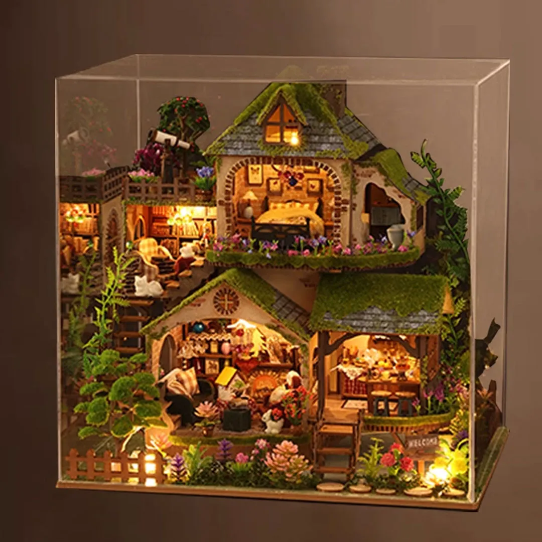 Forest Adventures DIY Miniature Dollhouse Kit