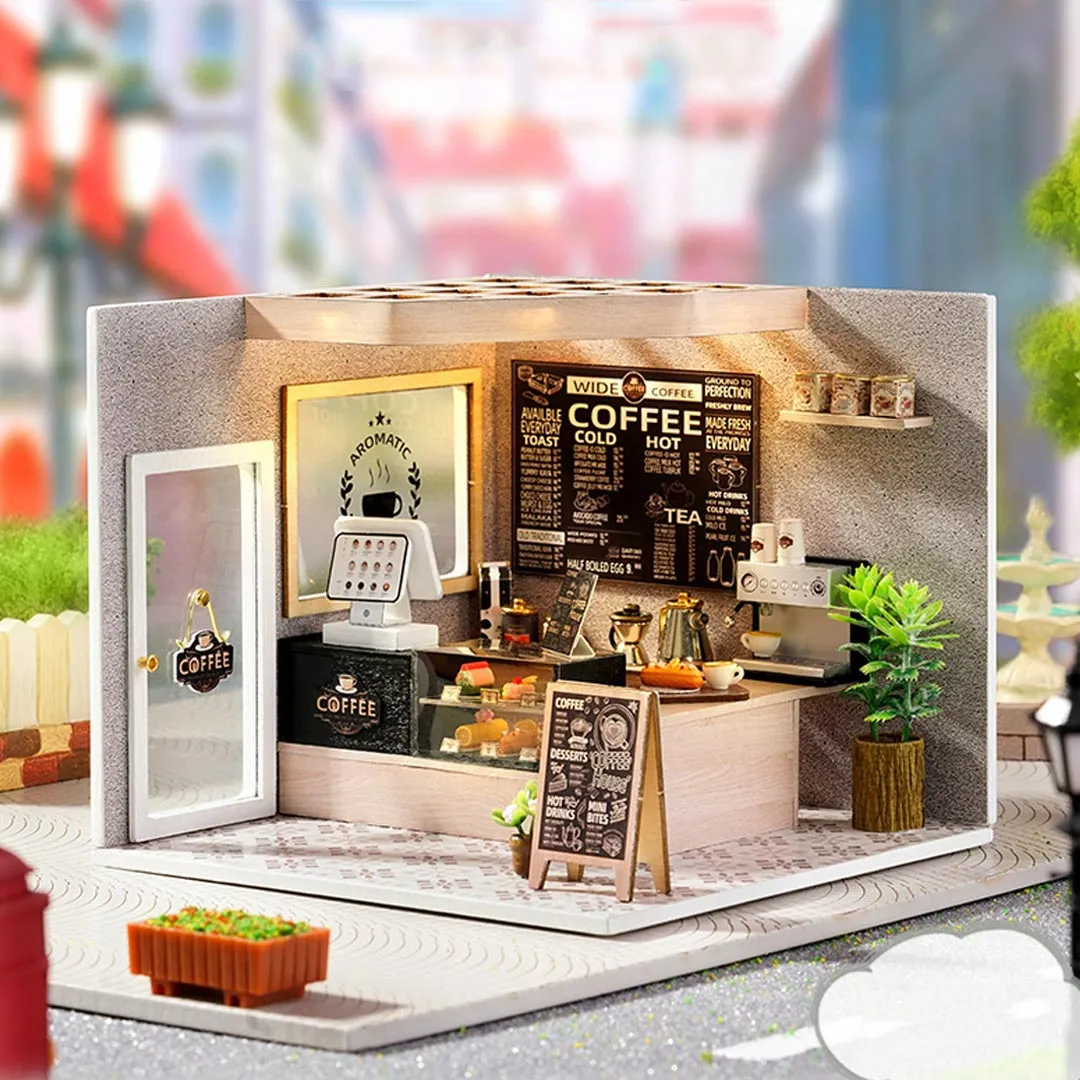 Freely Match Shop DIY Wooden Miniature House Kit