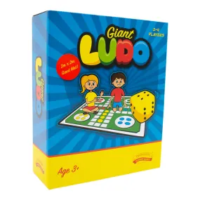 Giant Garden Ludo 2m x 2m (2-4 players)