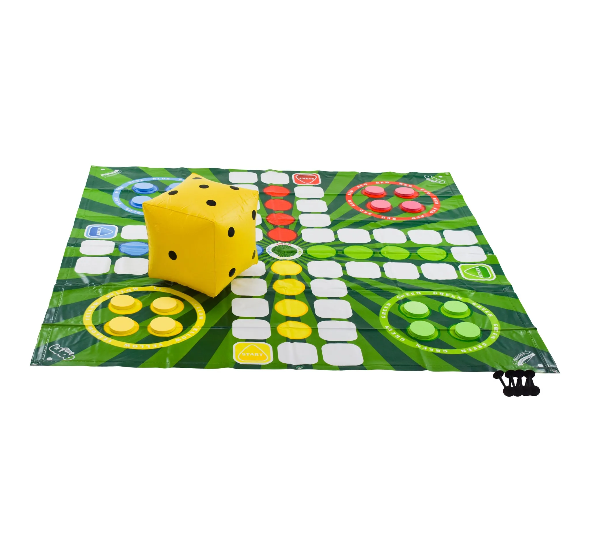 Giant Garden Ludo 2m x 2m (2-4 players)