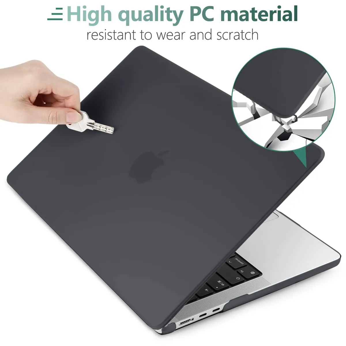 Hard Shell Case & Keyboard Cover for MacBook Air M2 2023 2022