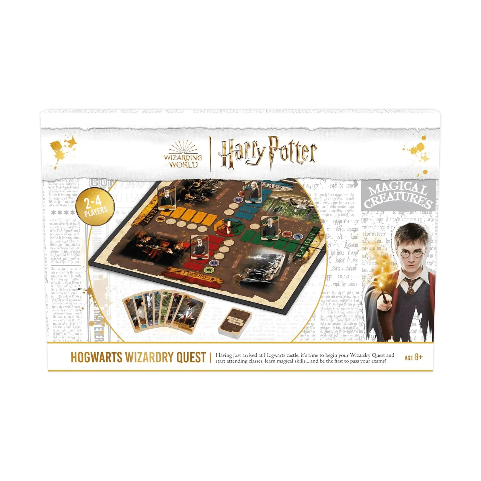 Harry Potter Wizarding World Board Game Quest Hogwarts Age 8 