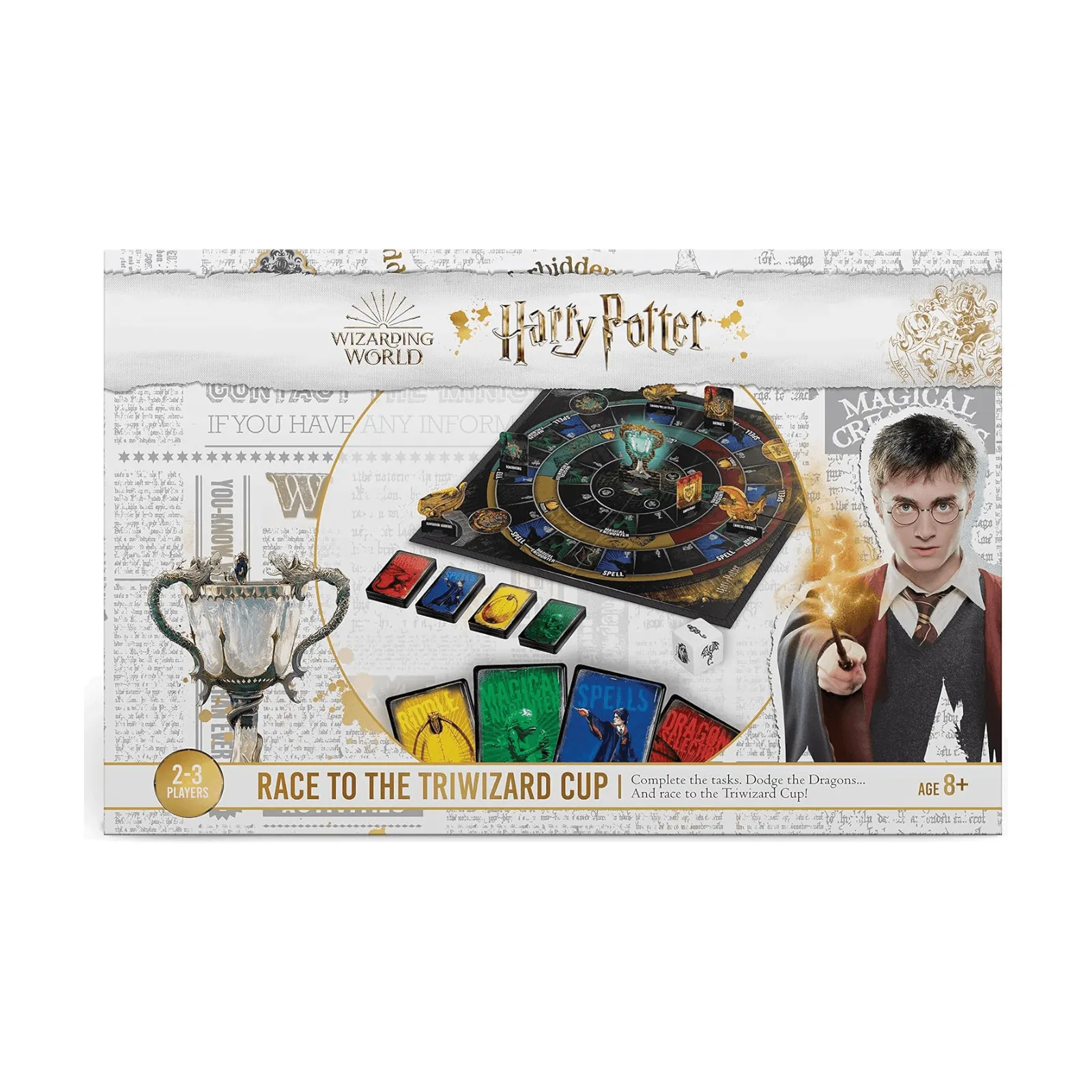 Harry Potter Wizarding World Board Game Quest Hogwarts Age 8 