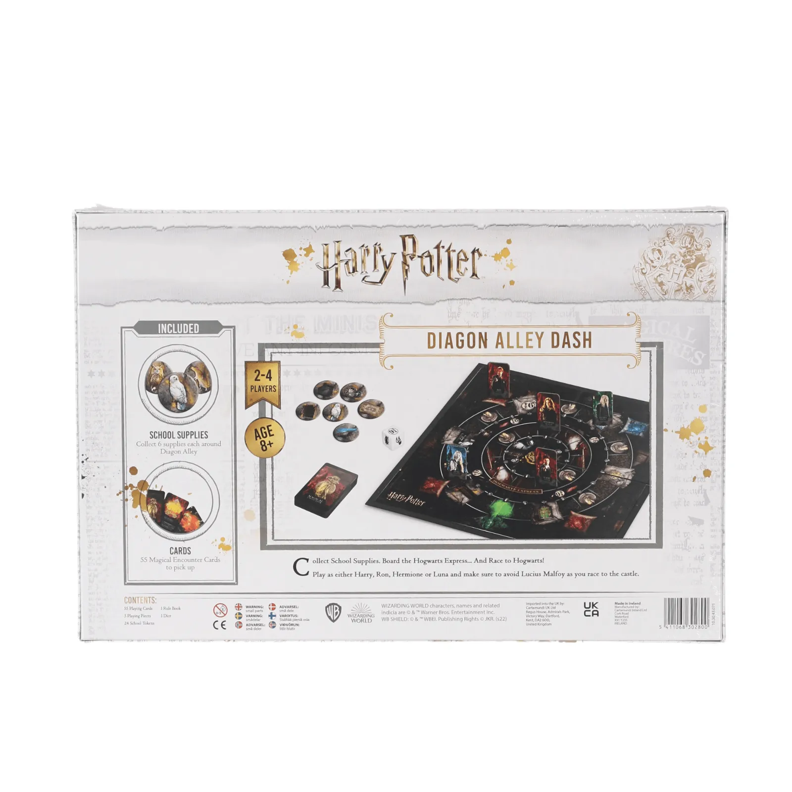 Harry Potter Wizarding World Board Game Quest Hogwarts Age 8 