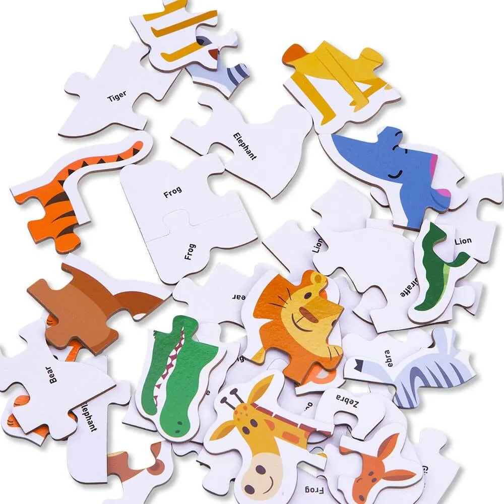 Kids Animal Toys - Wooden Puzzle