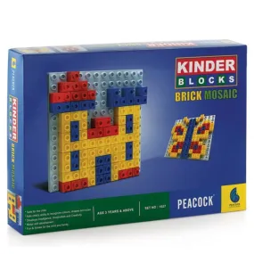 Kinder Blocks Brick Mosaic (Building Blocks Set) - 69 Pieces