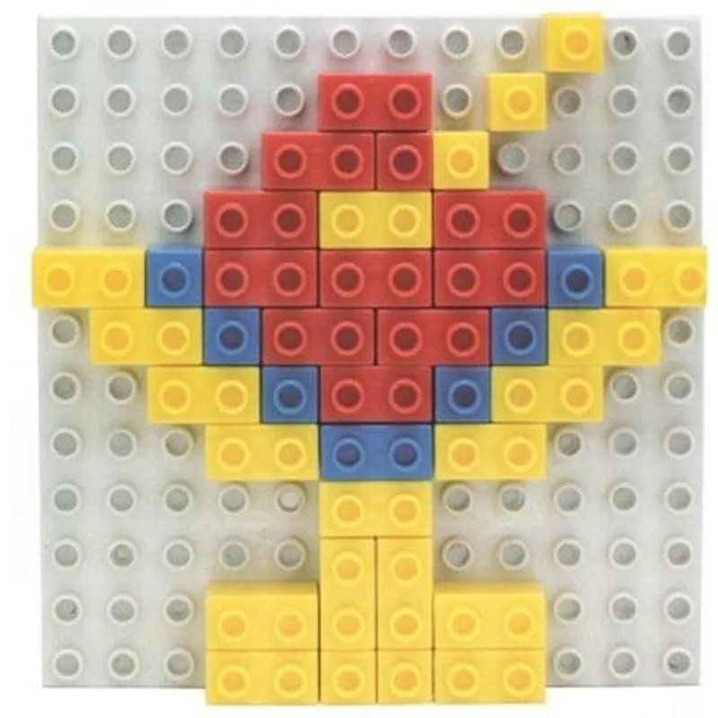 Kinder Blocks Brick Mosaic (Building Blocks Set) - 69 Pieces