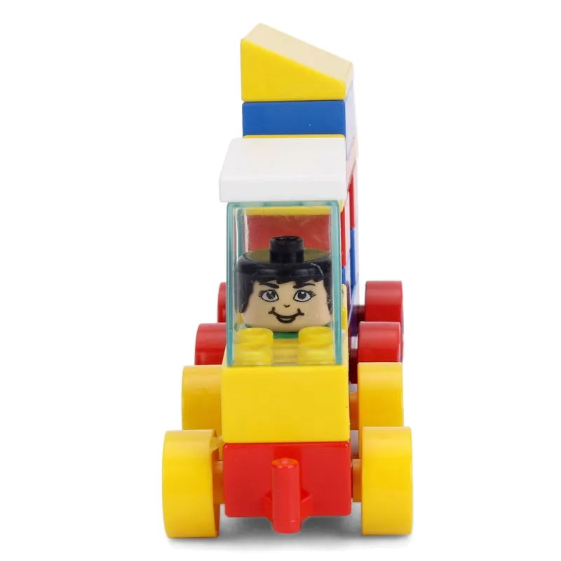 Kinder Blocks Car Set (Building Blocks Set) - 24 Pieces