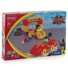 Kinder Blocks Garage (Building Blocks Set) – 21 Pieces