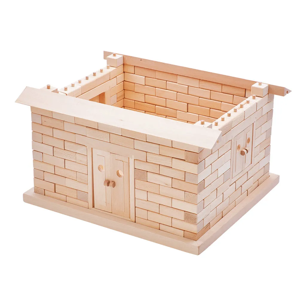 Large Wooden Building Blocks - Kubi House