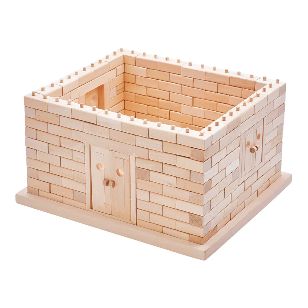 Large Wooden Building Blocks - Kubi House