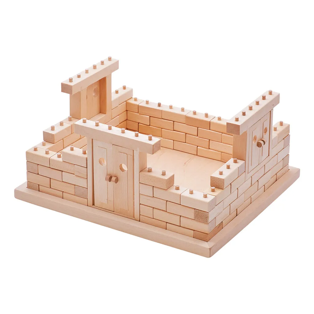 Large Wooden Building Blocks - Kubi House