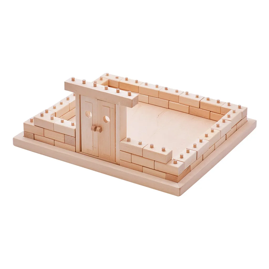 Large Wooden Building Blocks - Kubi House