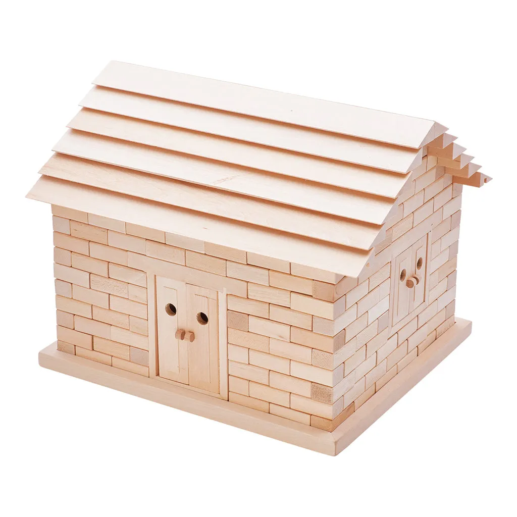 Large Wooden Building Blocks - Kubi House