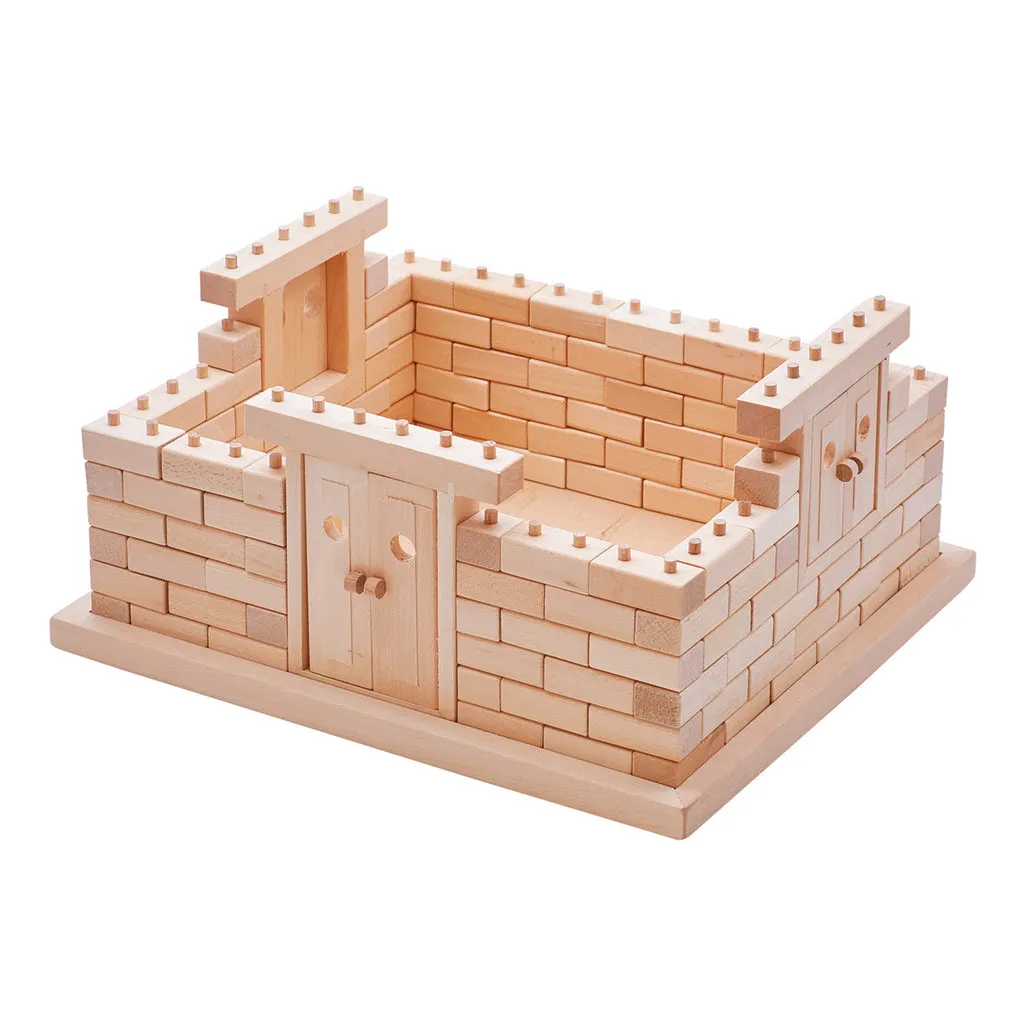 Large Wooden Building Blocks - Kubi House