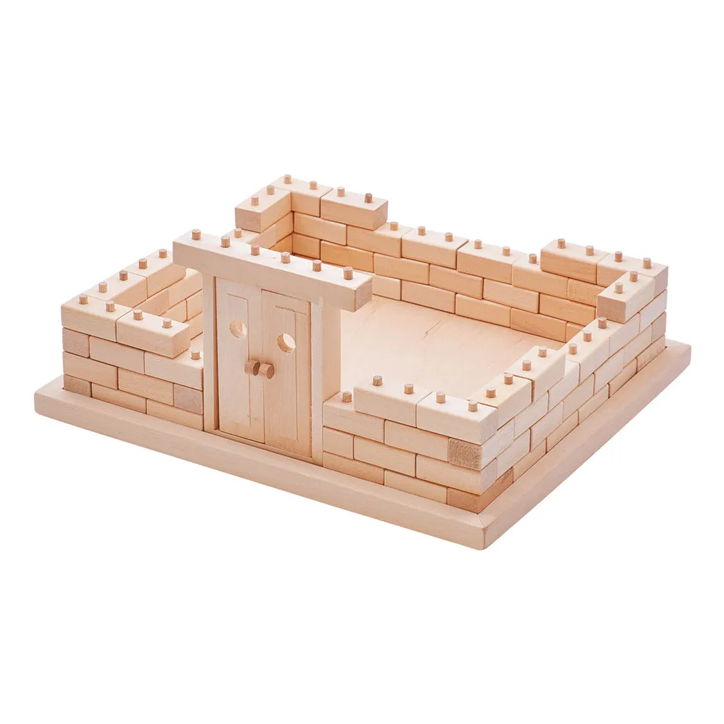 Large Wooden Building Blocks - Kubi House